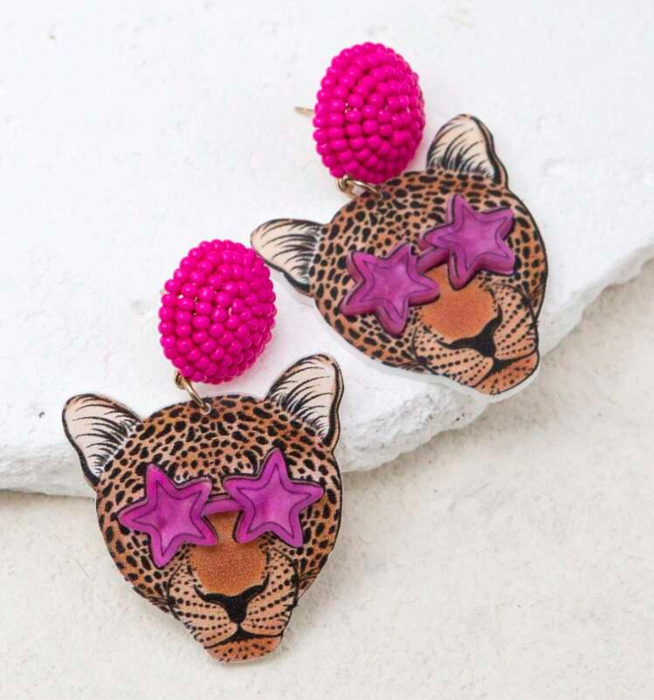 PENDIENTES TIGRE ESTRELLAS