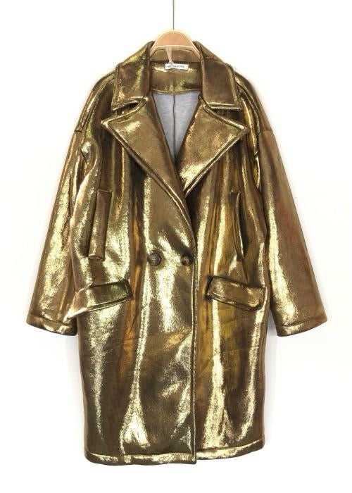 ABRIGO DORADO OVERSIZE