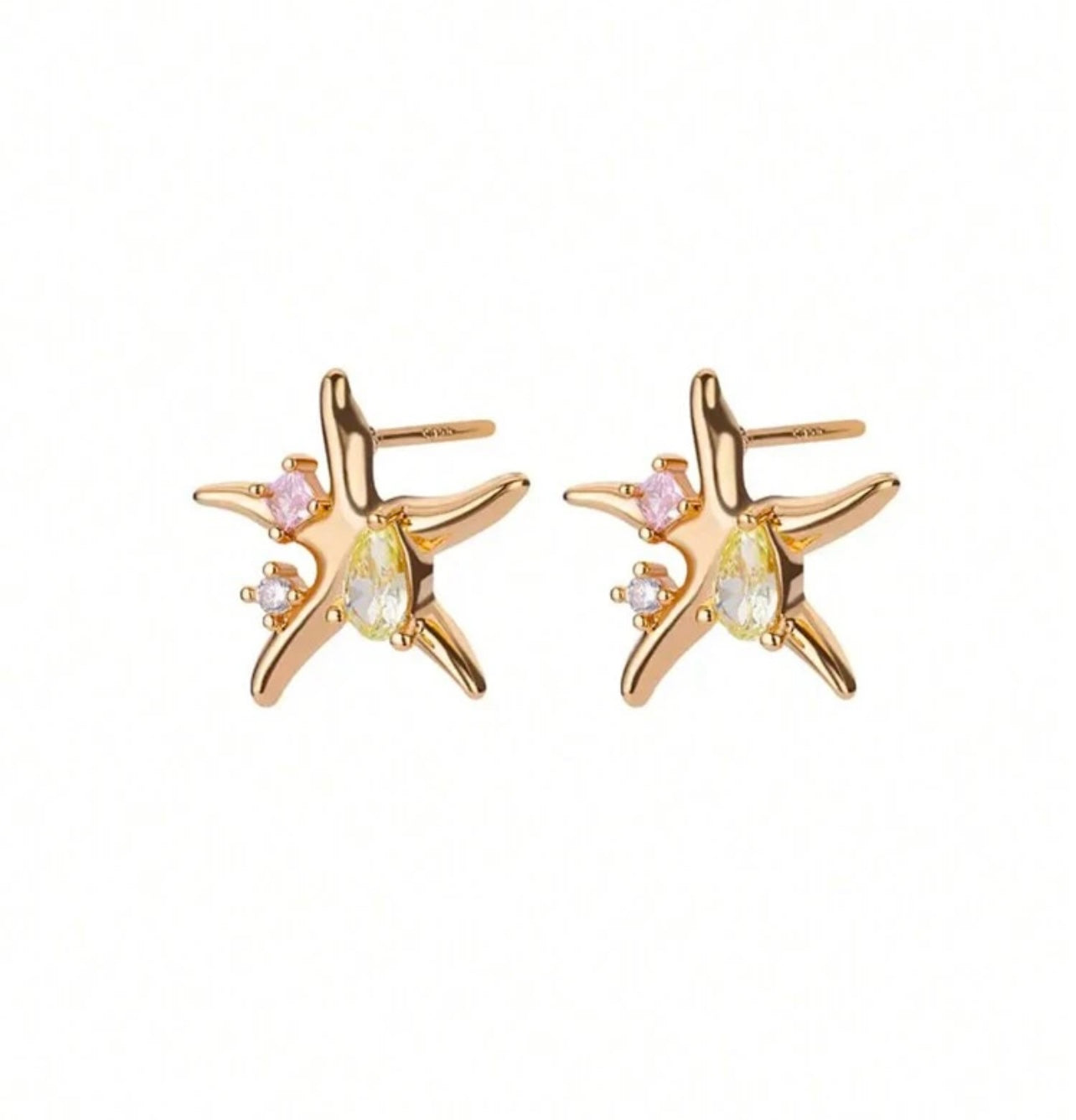 PENDIENTES ESTRELLA GOTA AC.INOX.